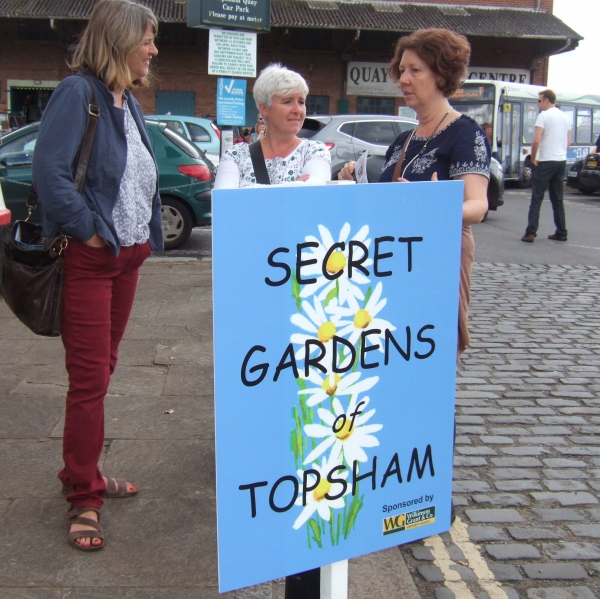 Save the Date!    Secret Gardens of Topsham, Sunday June 2025