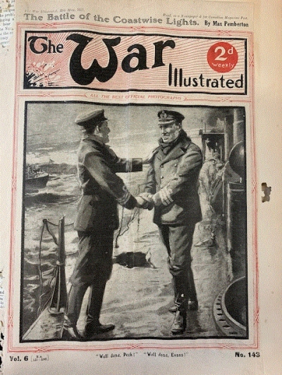 Cover of The War Illustrated from May 1917