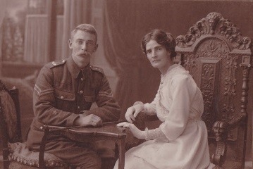 Vernon C. Boyle with his wife, c.1914