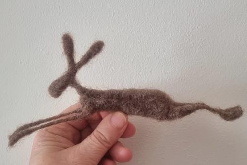 Needle felting with maker Kate Toms