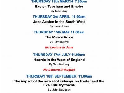 Full Ahead Lecture Season 2025